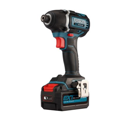 Visseuse à  chocs sans fil brushless Erbauer EID18-Li 18V - 4Ah