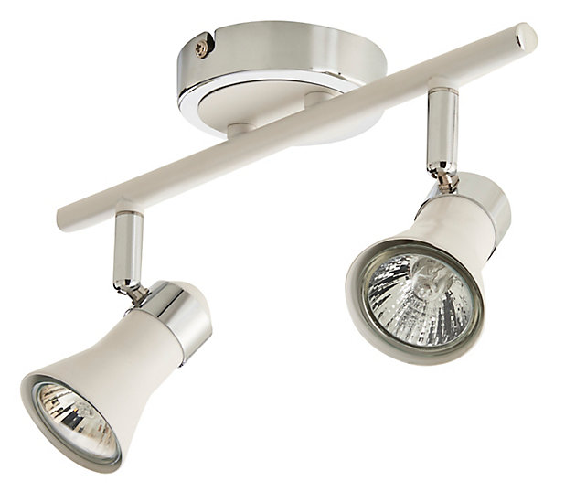 Plafonnier 3 spots Aphroditus métal chrome brossé GU10 3x50 W Plafonnier 3 spots Aphroditus métal chrome brossé GU10 3x50 W