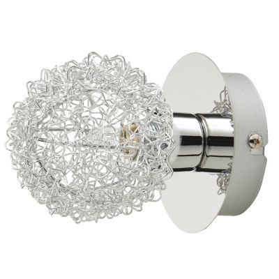 Spot patère Phaidros métal chrome G9 25 W