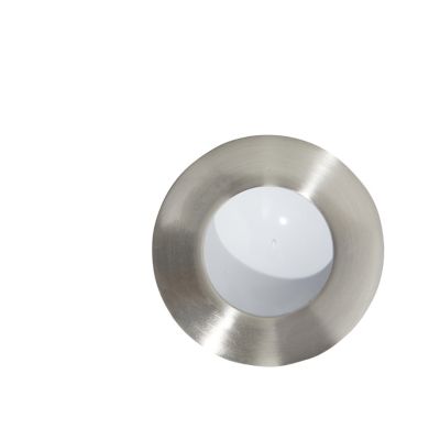 3 spots à encastrer LED intégrée Colours Regas IP20 chrome Ø10,5 cm