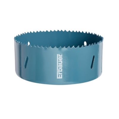 Scie cloche sans foret pilote Erbauer HLE96642 pour multi-matériaux Ø.110 mm