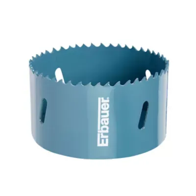 Scie cloche sans foret pilote Erbauer HLE77755 pour multi-matériaux Ø.79 mm