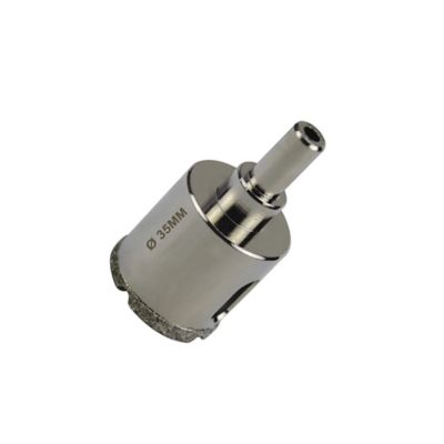 Trépan sans foret pilote Universal pour tuile Ø.35 mm