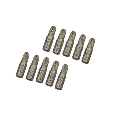 Embout de vissage standard PZ3 25 mm Universel - 10 pièces