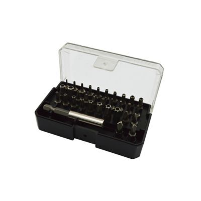 Embout de vissage de sécurité assortis Universel - 32 pièces
