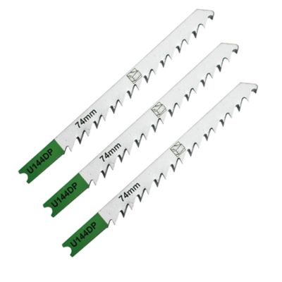 3 lames de scie sauteuse U droite grossière (précision) Bois