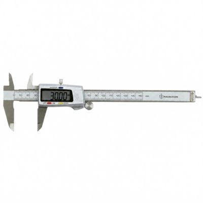 Pied à coulisse numérique Magnusson longueur de mesure 0 à 150 mm précision 0 02 mm en acier inoxydable - vue 1