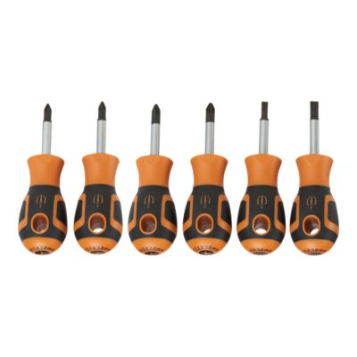 Tournevis court Magnusson - 6 pièces