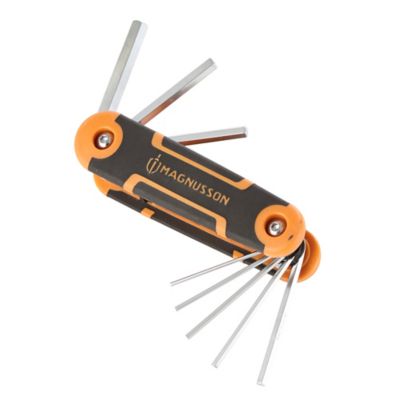 Clé 6 pans pliante Magnusson - 8 pièces