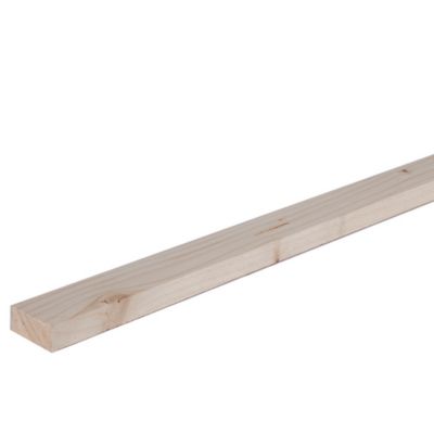 WOOD24 Tasseau Traité Épicéa 20x30x2000 Mm – Naturel, Raboté, Écologique – Idéal Bricolage & Construction