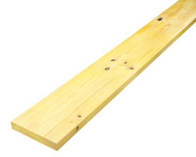 Planche bois traitée 150 x 27 mm L.4 m
