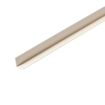 Cornière pvc blanc 20 x 20 mm L.2,4 m
