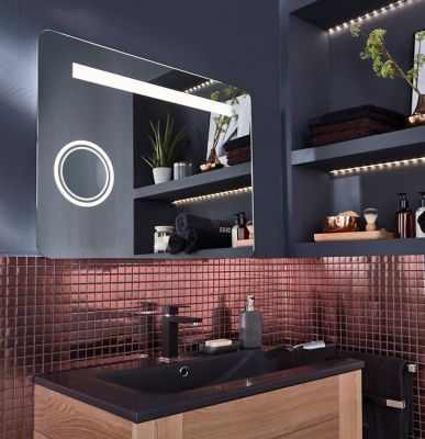 Miroir LED Coppet High-tech 80 x 60 cm