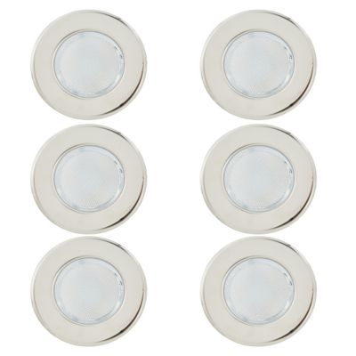 Lumière pour terrasse LED Blooma argent blanc neutre 0.48W 215lm