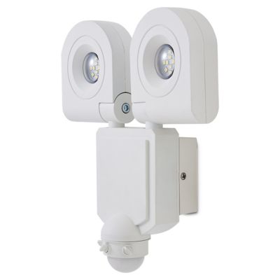 Projecteur LED à détection Blooma Dryden blanc 2 x 10W IP44