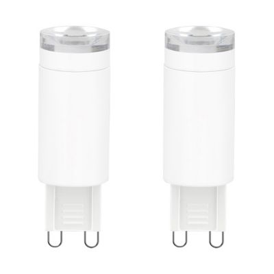 2 Capsules Led G9 3 1w 28w Blanc Chaud Castorama