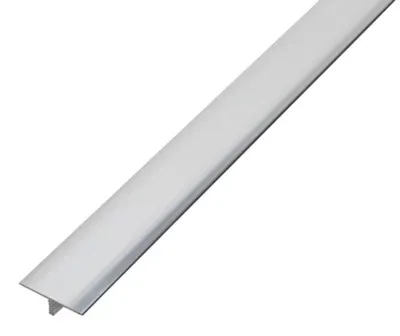 Diall - Profilé de transition intérieur Diall droit aluminium effet chromé poli L.2,5m x l.2,6cm x ep.11mm