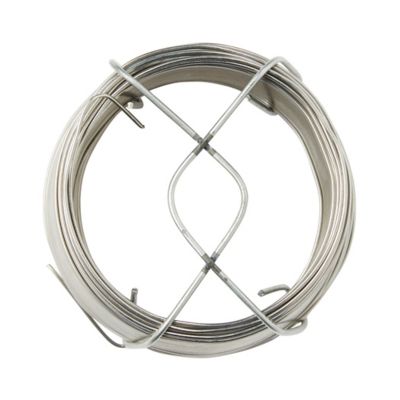 Fil en inox Diall ø0.8 mm, 50 m