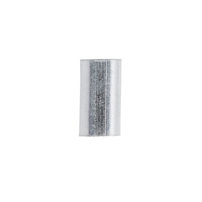 Lot de 6 manchons aluminium pour câble ø2 mm