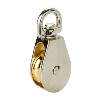 Poulie pivotante à galet Diall ø2.4 cm