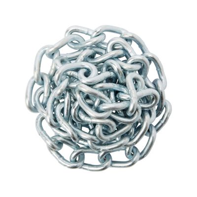 Diall - Chaîne non soudée nouée en acier Diall ø5 mm, 2.5 m