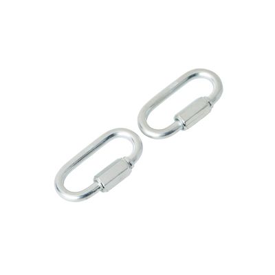 Diall - Lot de 2 attaches rapide ø5 x l. 50 mm - 200 kg