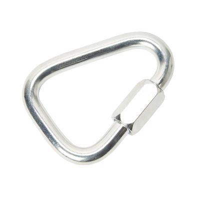 Diall - Maillon rapide delta en acier zingué ø12 mm