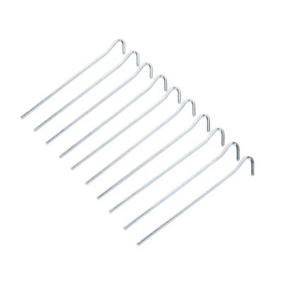 Diall - Lot de 10 piquets fil en acier galvanisé ø4 mm x l. 180 mm