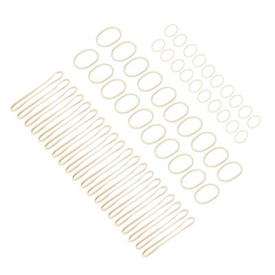 Diall - Lot de 60 bracelets élastiques