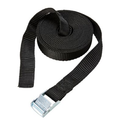 Sangle à came Diall L. 2,5 m x l. 2,5 cm tissage noir