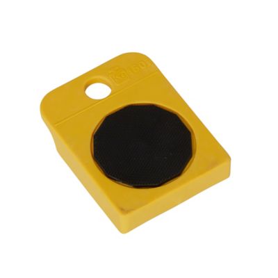 Diall - Coin roulant de manutention en plastique Diall capacité 150 kg l.7,8 x H.3,2 cm