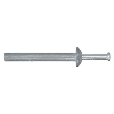 6 chevilles à frapper Diall métal PZ Ø6x65mm