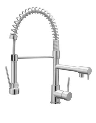 Mitigeur de cuisine chromé avec douchette Cooke & Lewis Bilbrough - Cooke Et Lewis
