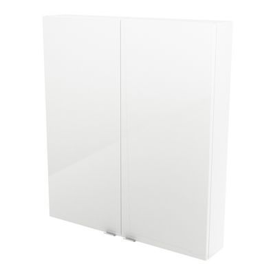 Armoire de salle de bains blanc COOKE & LEWIS Imandra 80 cm