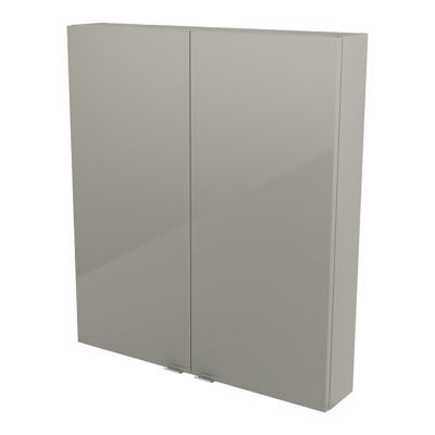 Armoire de salle de bains taupe COOKE & LEWIS Imandra 80 cm