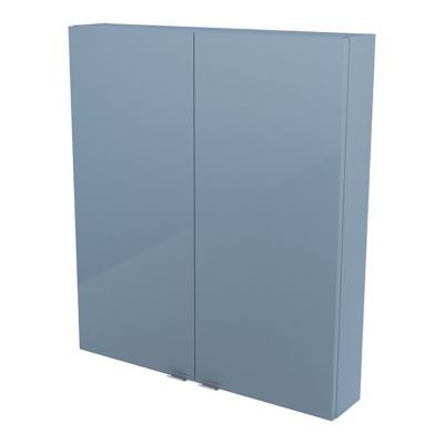 Armoire de salle de bains bleu COOKE & LEWIS Imandra 80 cm