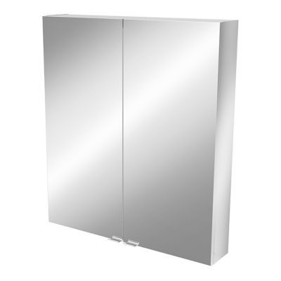 Armoire de salle de bains miroir COOKE & LEWIS Imandra 80 cm