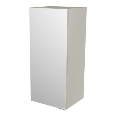 Armoire salle de bains taupe miroir Imandra 40 x 90 x 36 cm