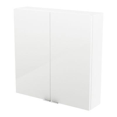 Armoire salle de bains blanc Imandra 60 x 60 x 15 cm
