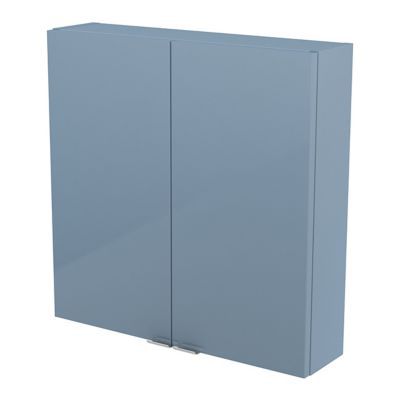 Armoire salle de bains bleu Imandra 60 x 60 x 15 cm