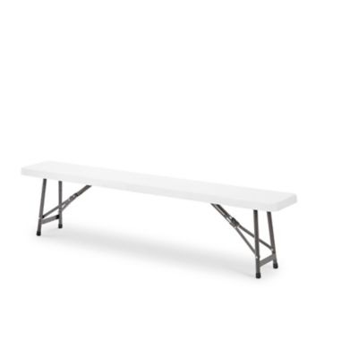 Banc de jardin Memphis blanc