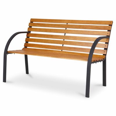 Banc de jardin Blooma Norfolk bois 2 personnes