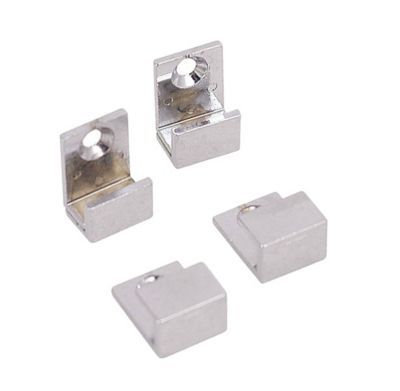 Fixations en U pour miroir Cooke & Lewis 1,5 x 2,2 cm