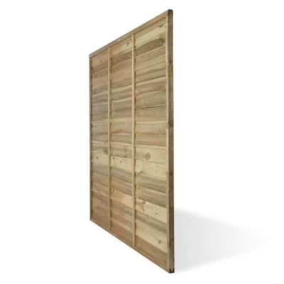 Panneau bois droit BLOOMA Salouen 183 x h.150 cm