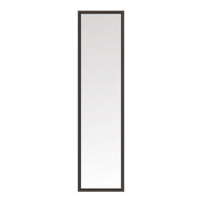 Décor Acrylique Transparent Neva L.179 x H.44 cm avec cadre aluminium anthracite