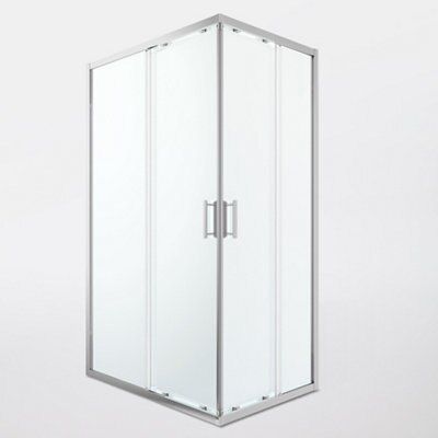 Portes de douche angle droit miroir GoodHome Beloya 70 x 70 cm