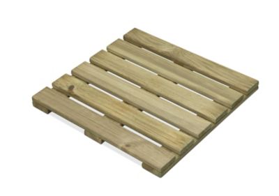 Dalle de terrasse pin vert Blooma Adige 40 x 40 cm