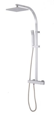 Colonne de douche thermostatique Cooke & Lewis Equinox