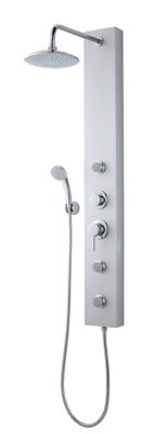 Colonne de douche hydromassante mécanique Cooke & Lewis Halola