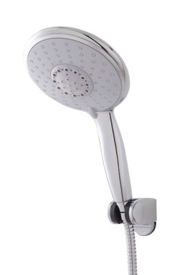 Trio douchette chromée 5 jets Akoni